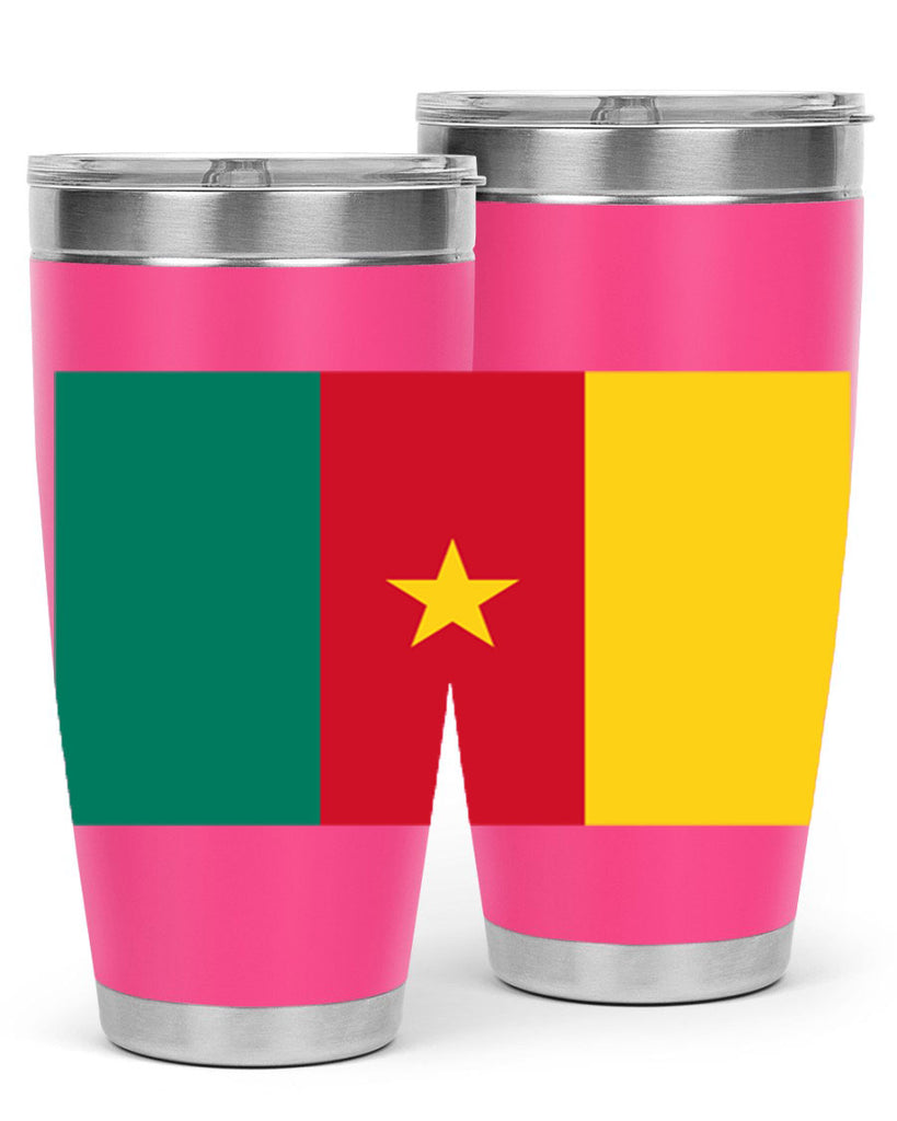 Cameroon 167#- world flags- Tumbler