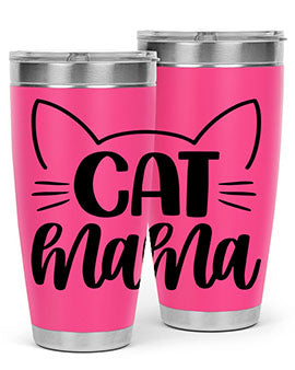 Cat Mama Style 84#- cat- Tumbler