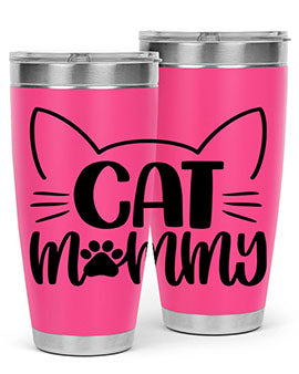 Cat Mommy Style 88#- cat- Tumbler