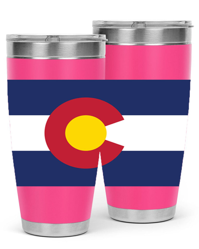 Colorado 46#- Us Flags- Tumbler