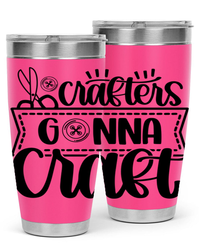 Crafters Gonna Craft 36#- crafting- Tumbler