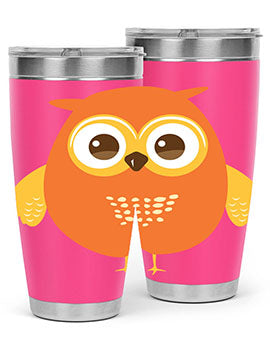 Cute Owl A TurtleRabbit 2#- owl- Tumblers