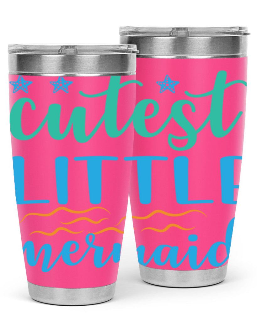Cutest Little Mermaid Design 97#- mermaid- Tumbler