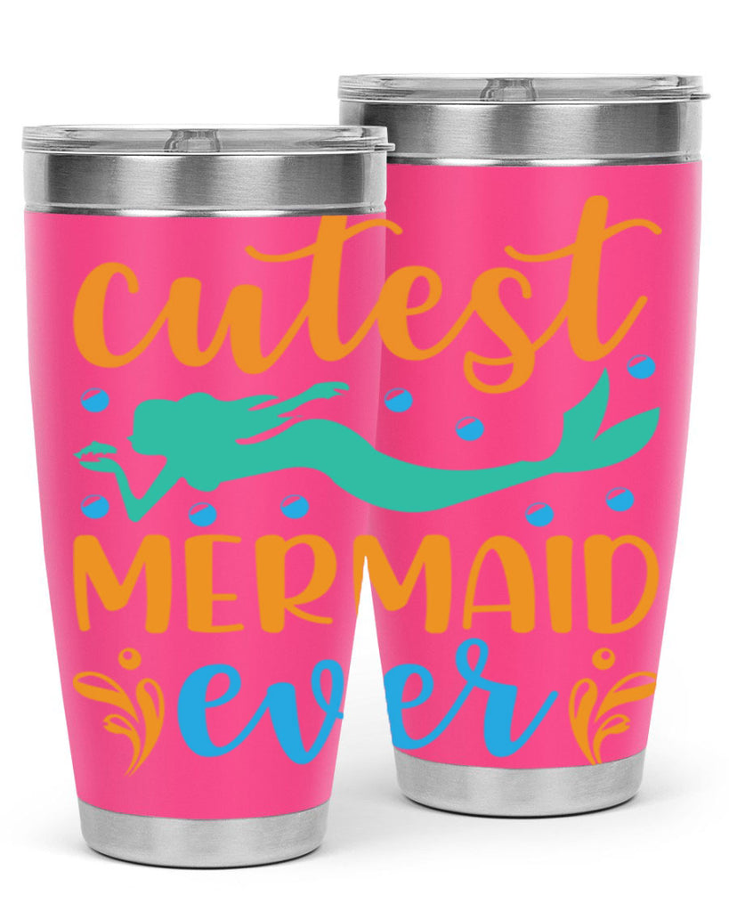 Cutest Mermaid Ever Design 102#- mermaid- Tumbler