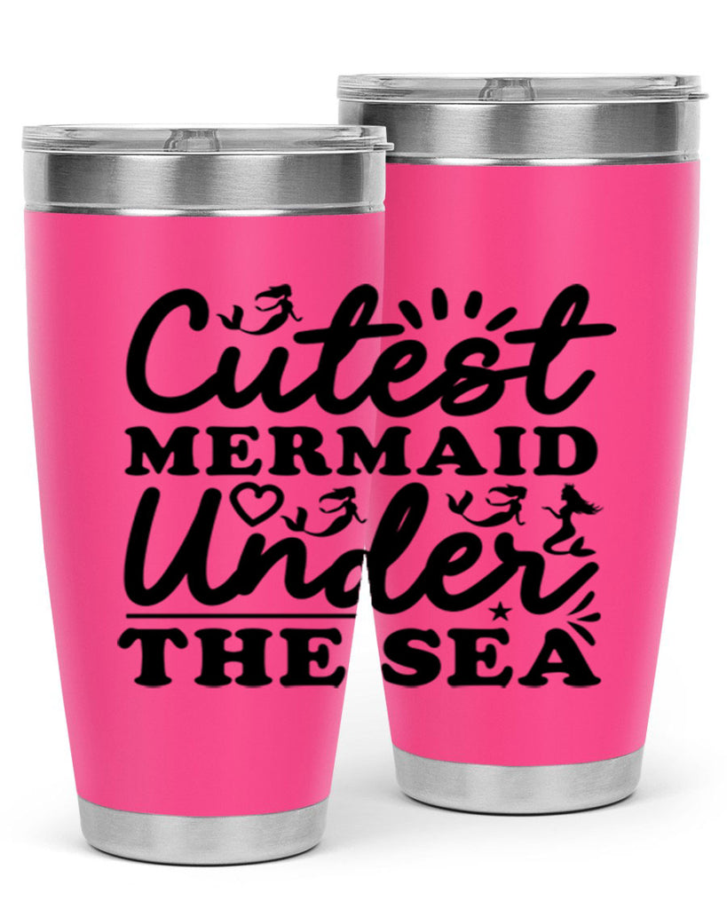 Cutest Mermaid Under the Sea 106#- mermaid- Tumbler