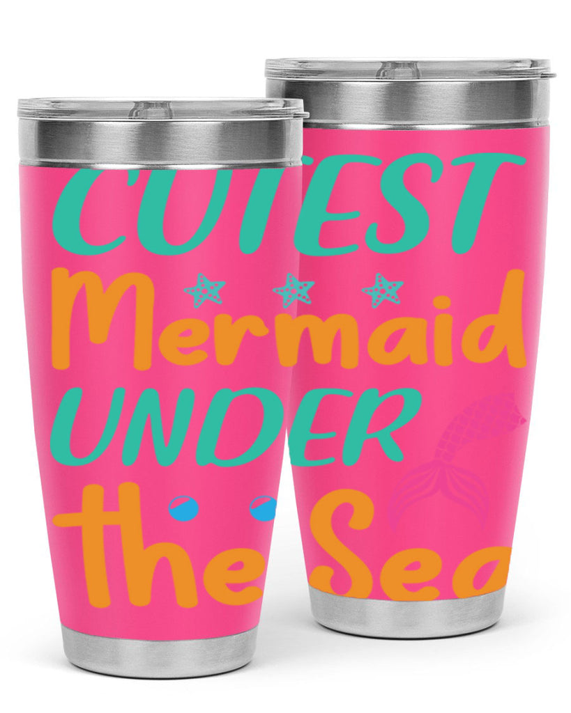 Cutest Mermaid Under the Sea 107#- mermaid- Tumbler