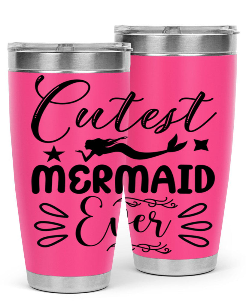 Cutest mermaid ever 101#- mermaid- Tumbler