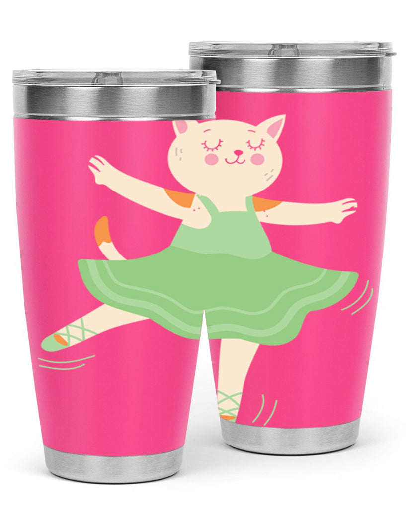 Dancing Cat Ballerina for Ballet Ballet 33#- ballet- Tumbler