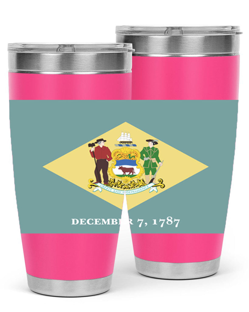 Delaware 44#- Us Flags- Tumbler