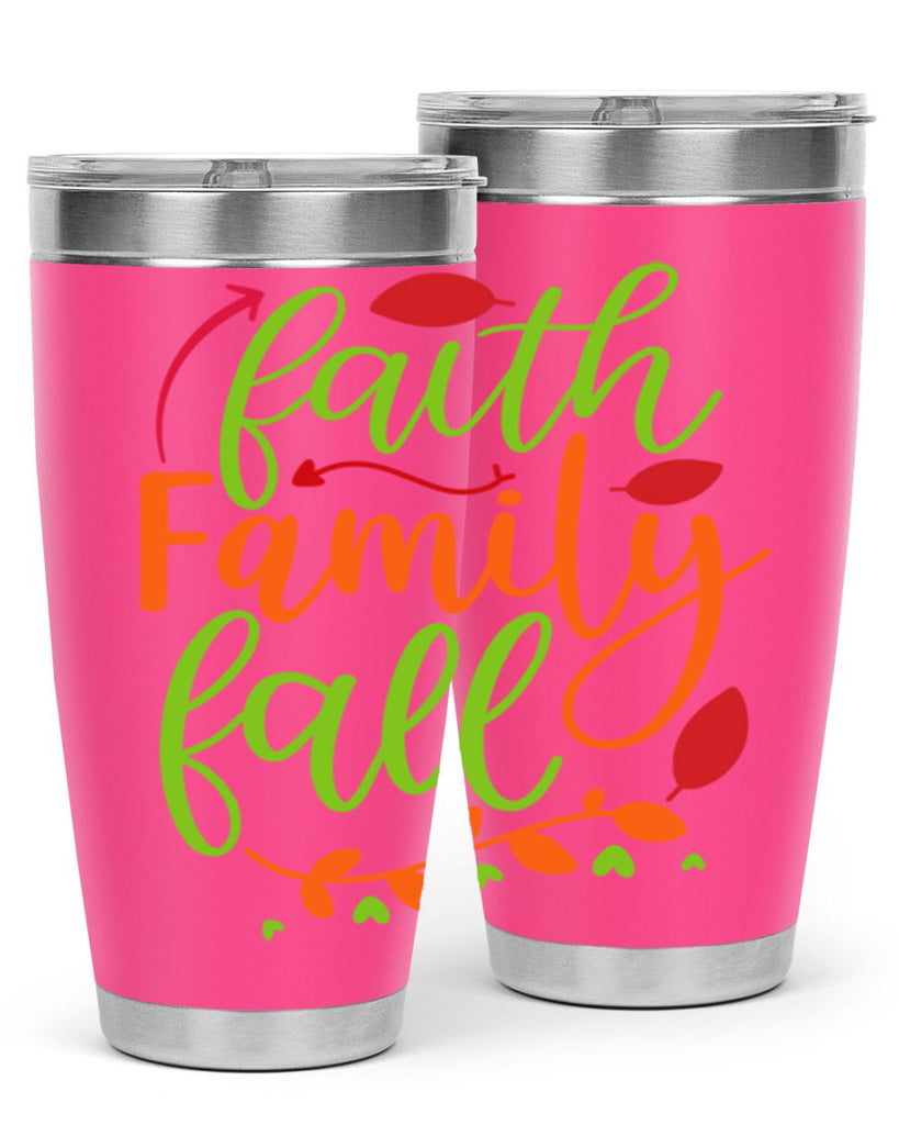 Faith Family Fall 82#- fall- Tumbler
