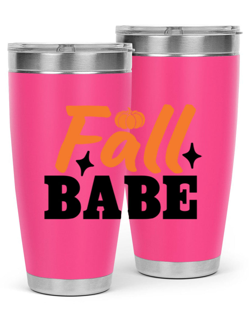 Fall Babe 89#- fall- Tumbler