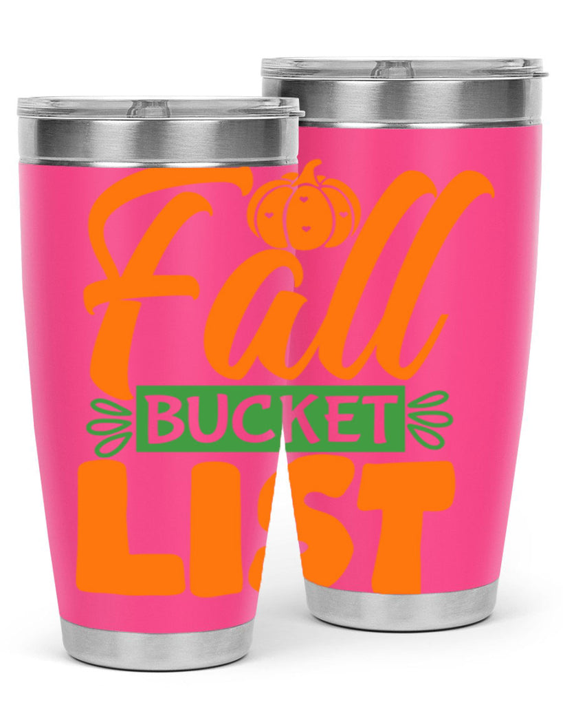 Fall Bucket List 93#- fall- Tumbler
