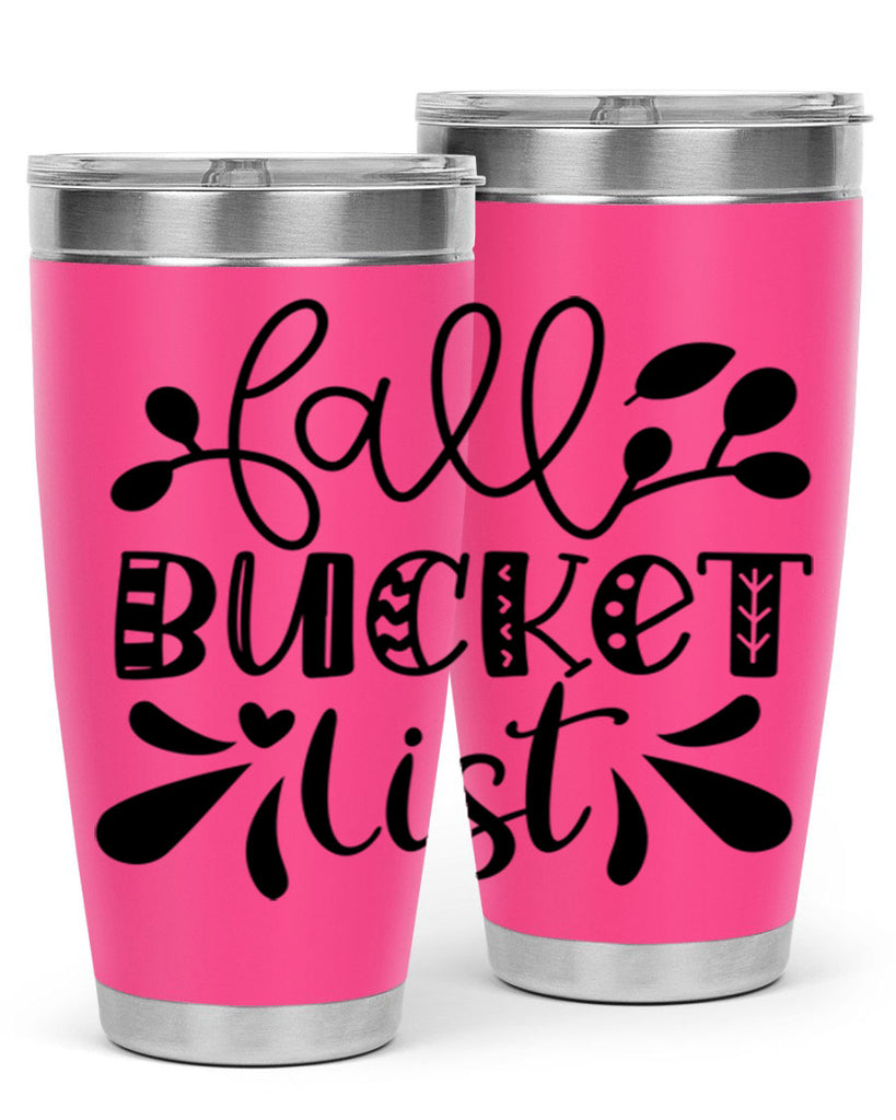 Fall Bucket List 94#- fall- Tumbler