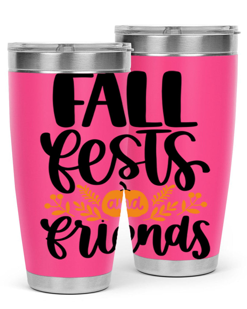 Fall Fests And Friends 484#- fall- Tumbler
