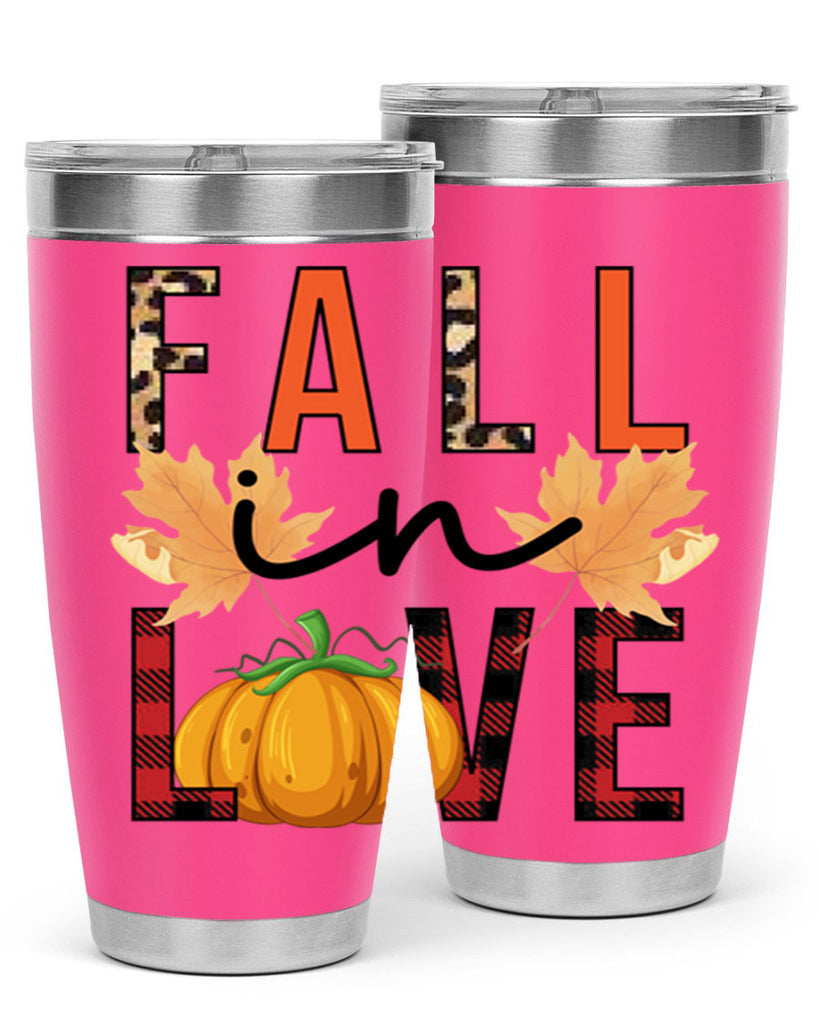 Fall in Love 104#- fall- Tumbler