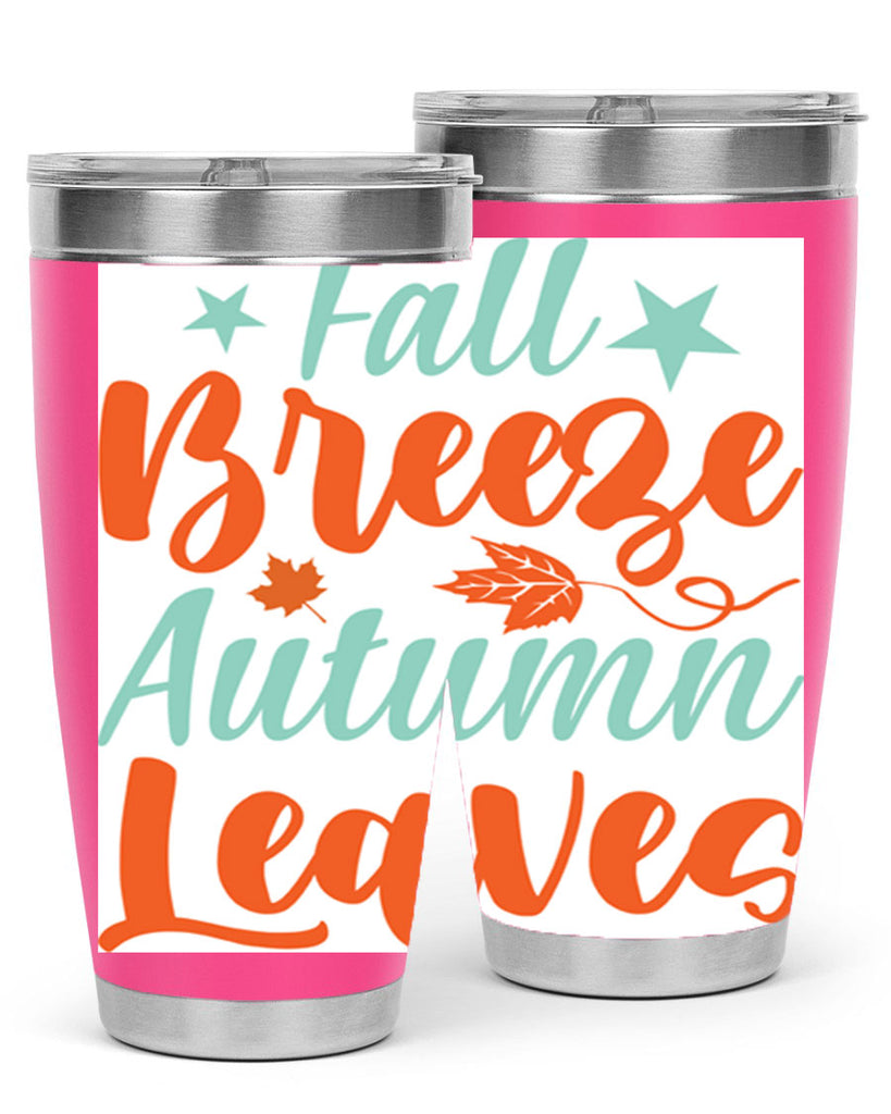 FallBreezeAutumnLeaves 147#- fall- Tumbler