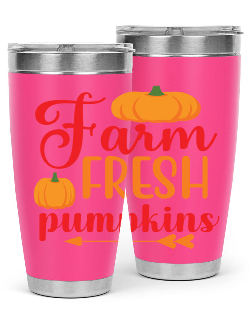 FarmFreshPumpkins 177#- fall- Tumbler