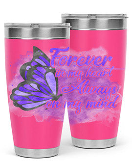 Forever In My Hear Alzheimer 149#- alzheimers- Tumbler