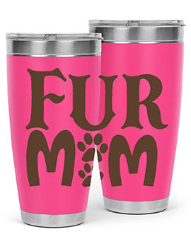 Fur Mom Style 88#- dog- Tumbler