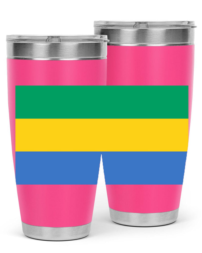 Gabon 136#- world flags- Tumbler