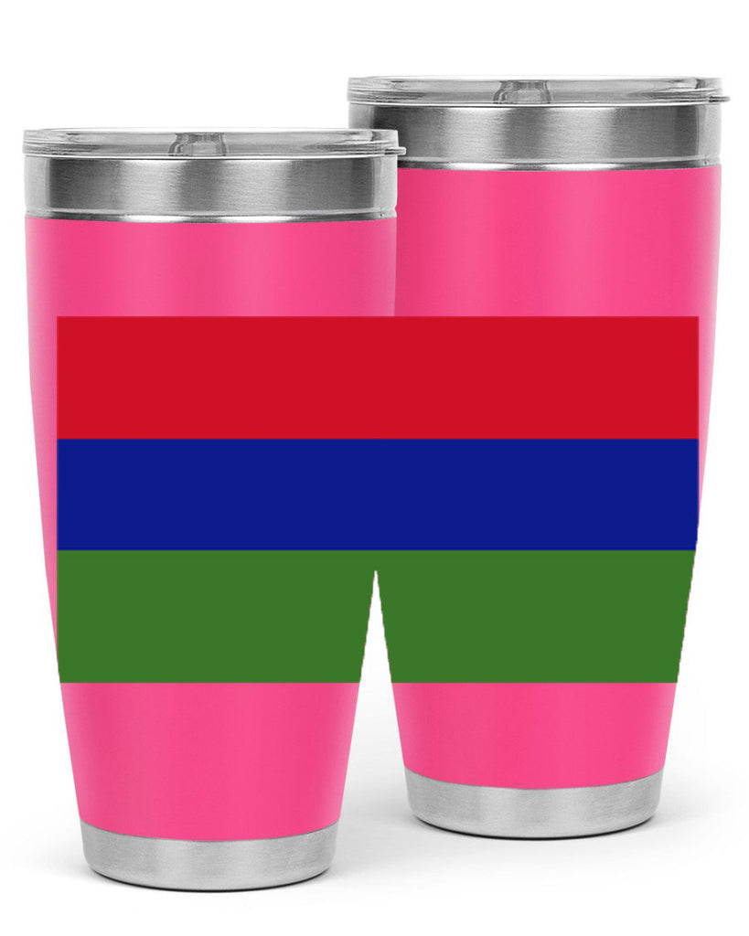 Gambia 135#- world flags- Tumbler