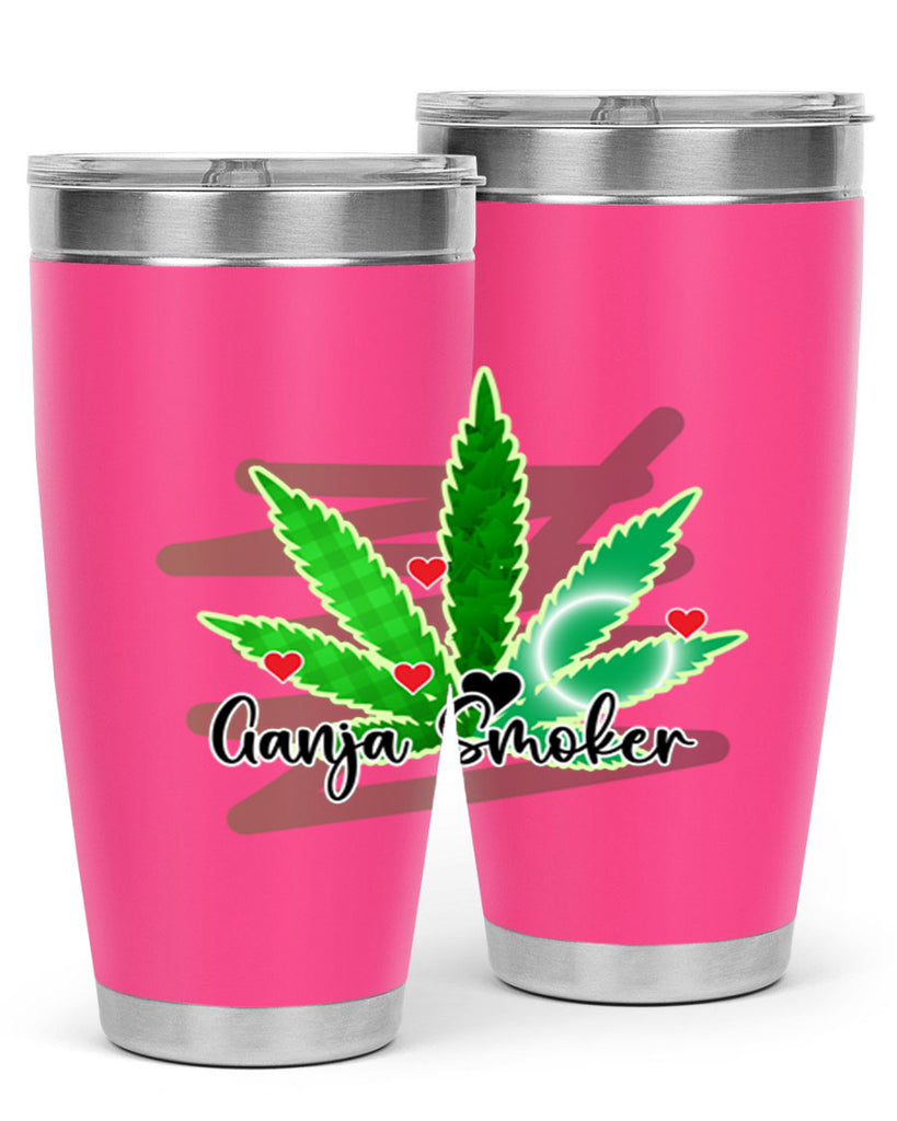 Ganja Smoker 88#- marijuana- Tumbler