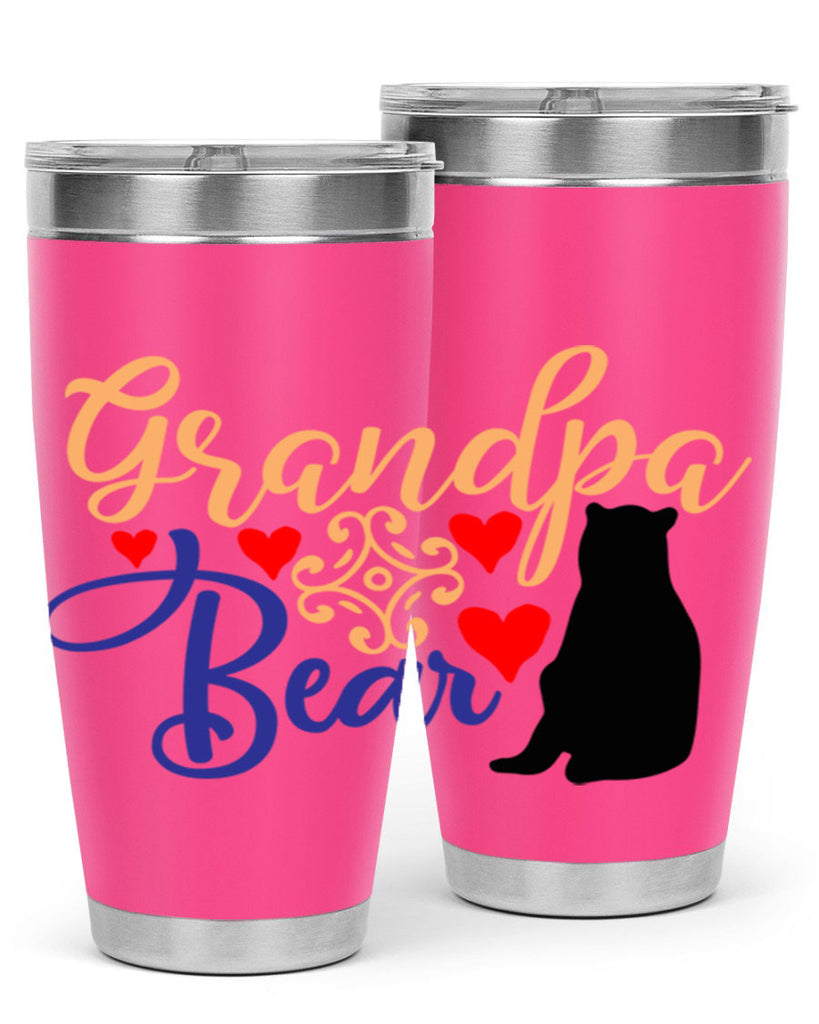 Grandpa bear 43#- grandpa - papa- Tumbler