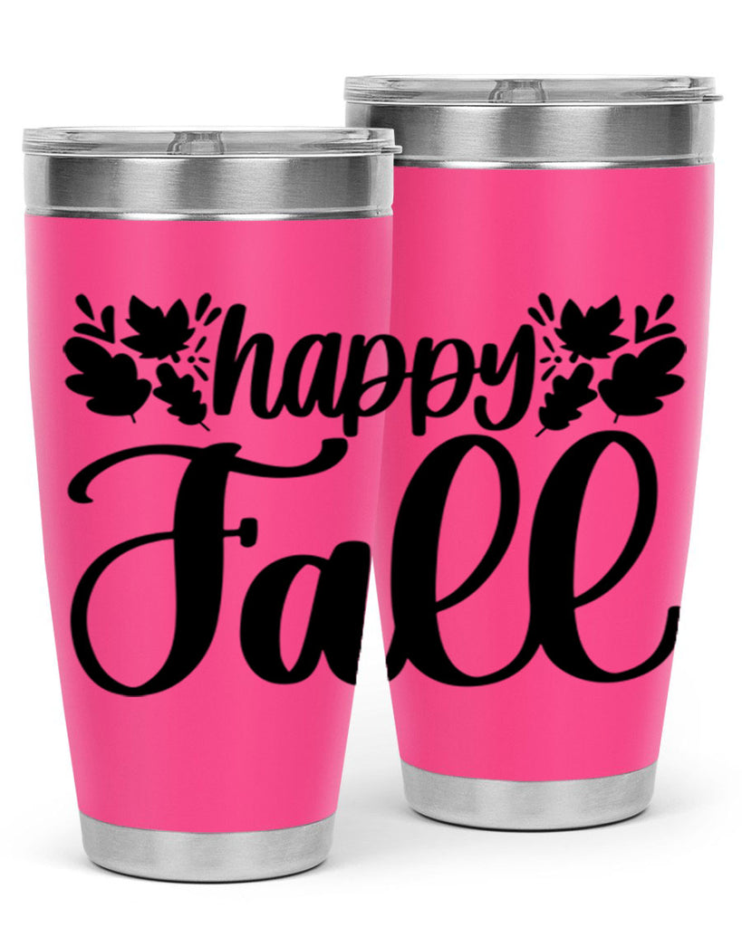 Happy Fall 489#- fall- Tumbler