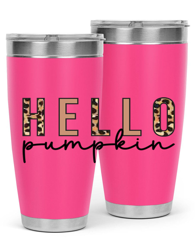 Hello Pumpkin Fall 291#- fall- Tumbler