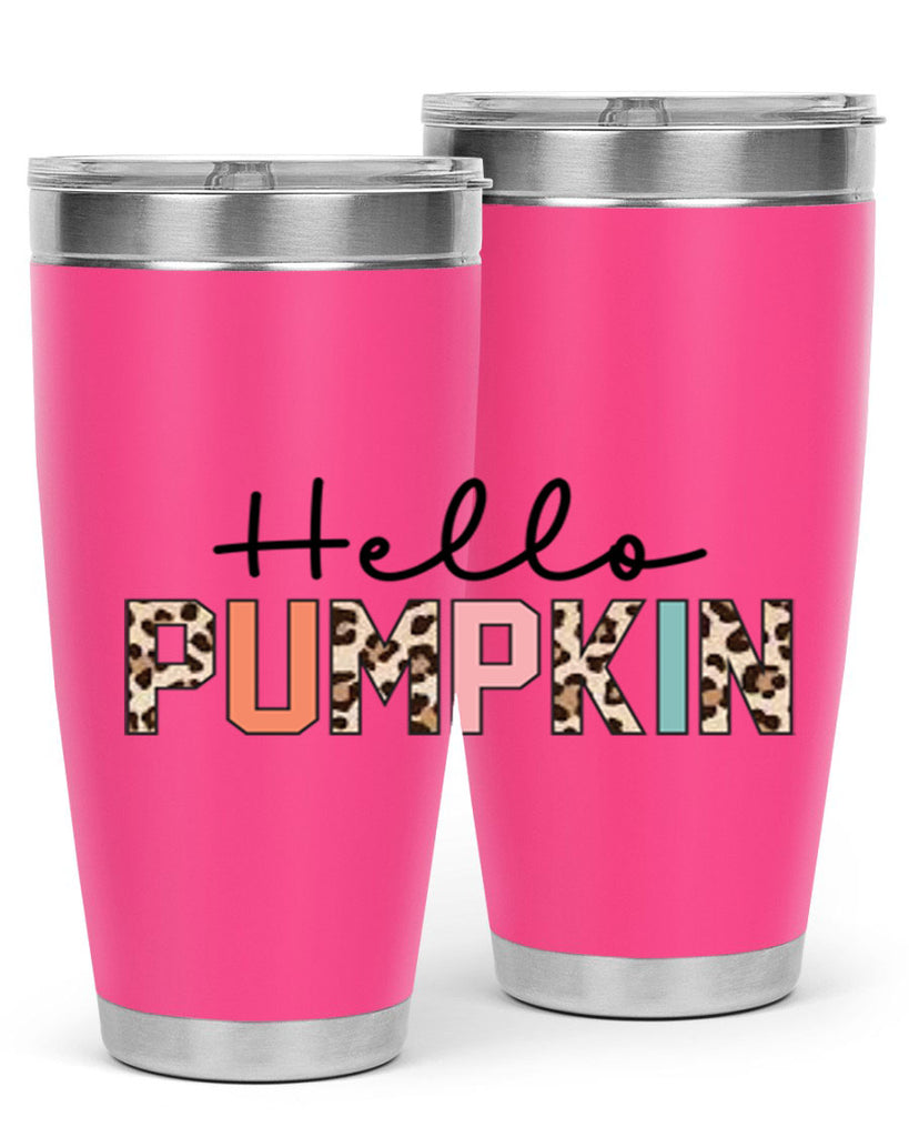 Hello pumpkin 289#- fall- Tumbler