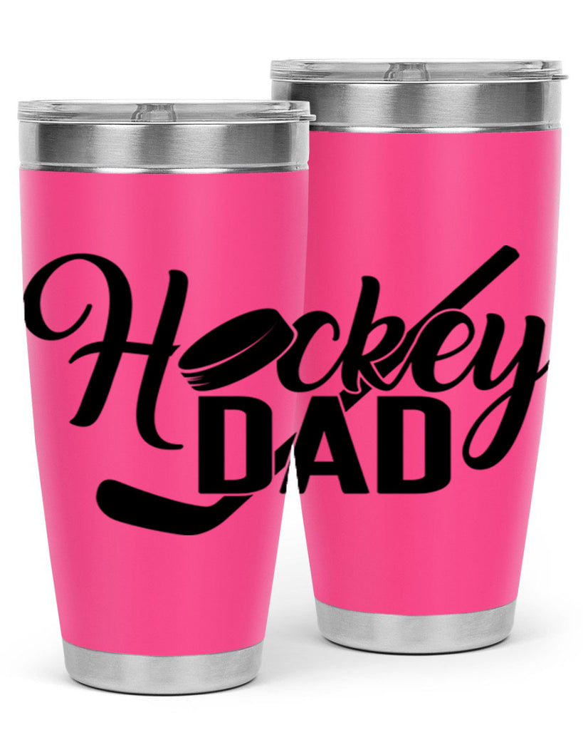 Hockey dad 1188#- hockey- Tumbler