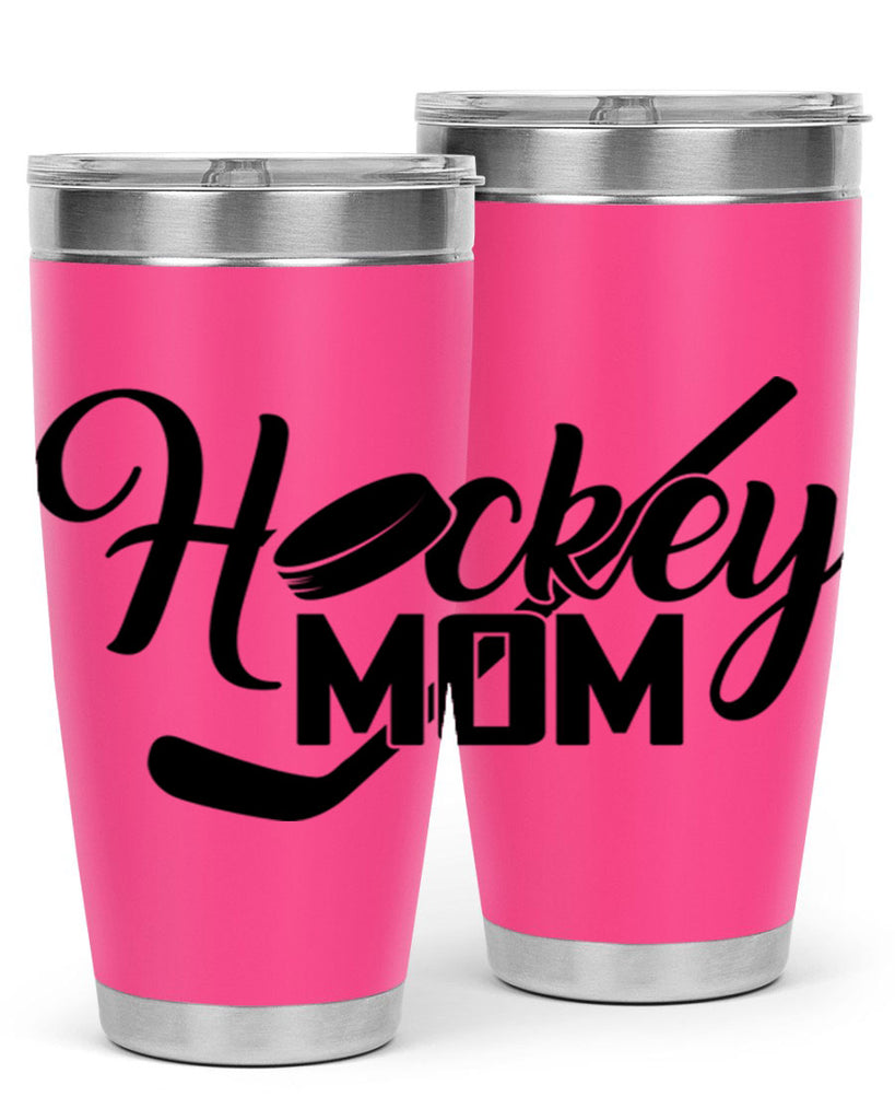 Hockey mom 1186#- hockey- Tumbler