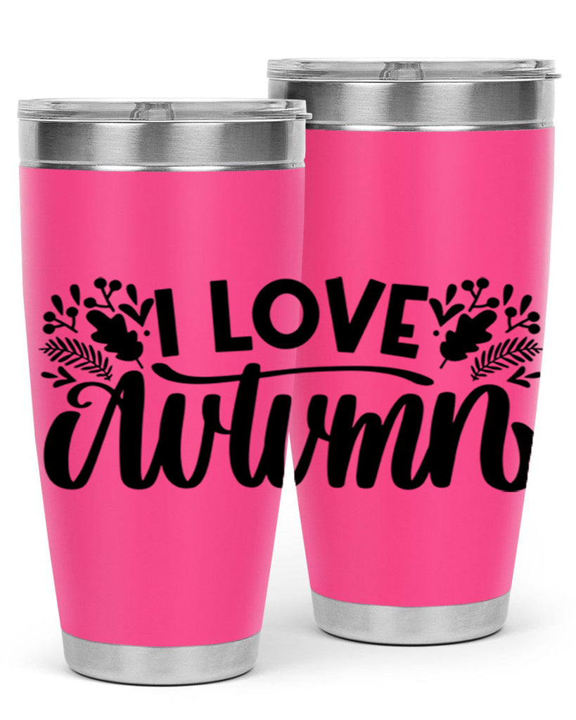 I Love Autumn 497#- fall- Tumbler
