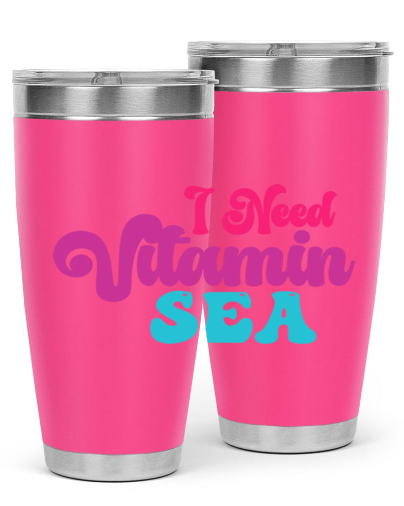 I Need Vitamin Sea 217#- mermaid- Tumbler