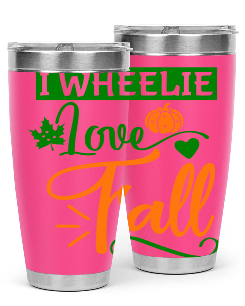 I Wheelie Love Fall 341#- fall- Tumbler