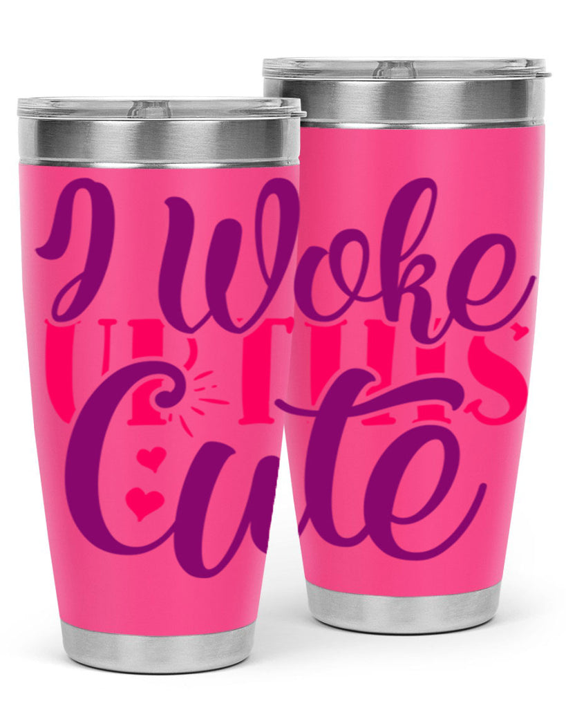 I Workup This Cute Style 243#- baby- tumbler