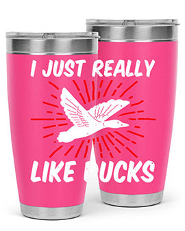 I just really like ducks Style 50#- duck- Tumbler