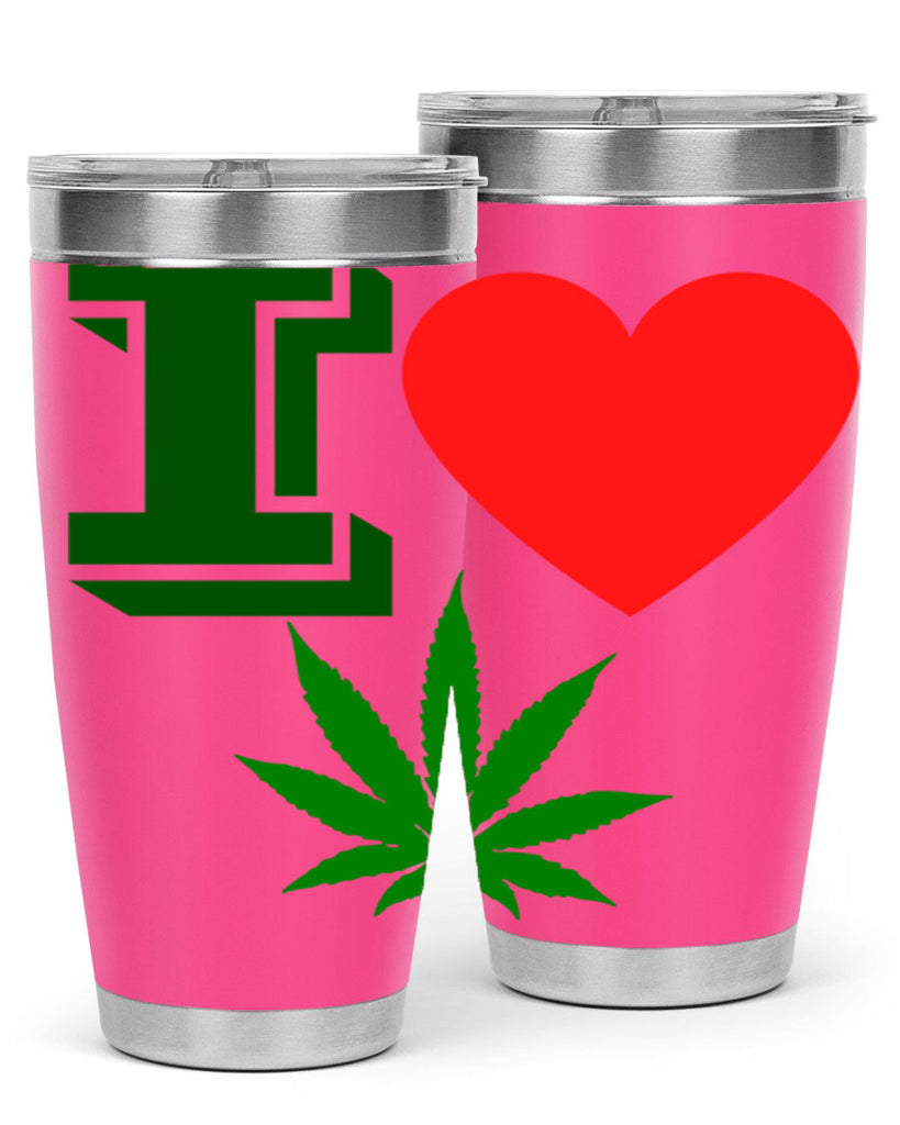 I love Cannabis 127#- marijuana- Tumbler