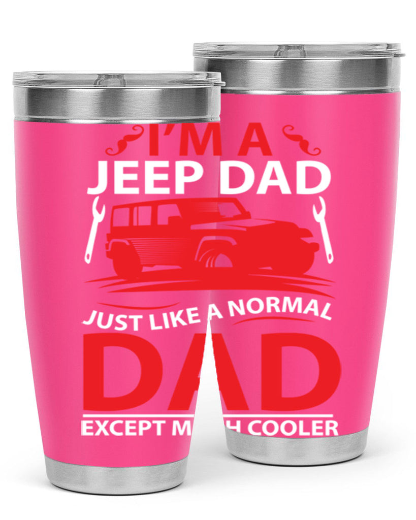 IM AJEEP DAD 51#- dad- Tumbler