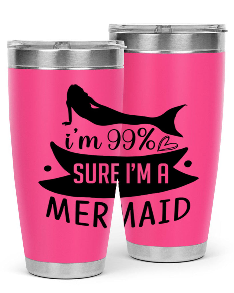 Im sure im a 248#- mermaid- Tumbler