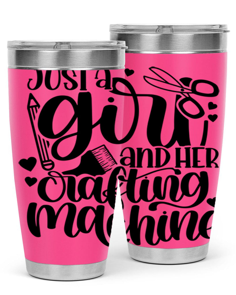 Just A Girl And Her Crafting 16#- crafting- Tumbler