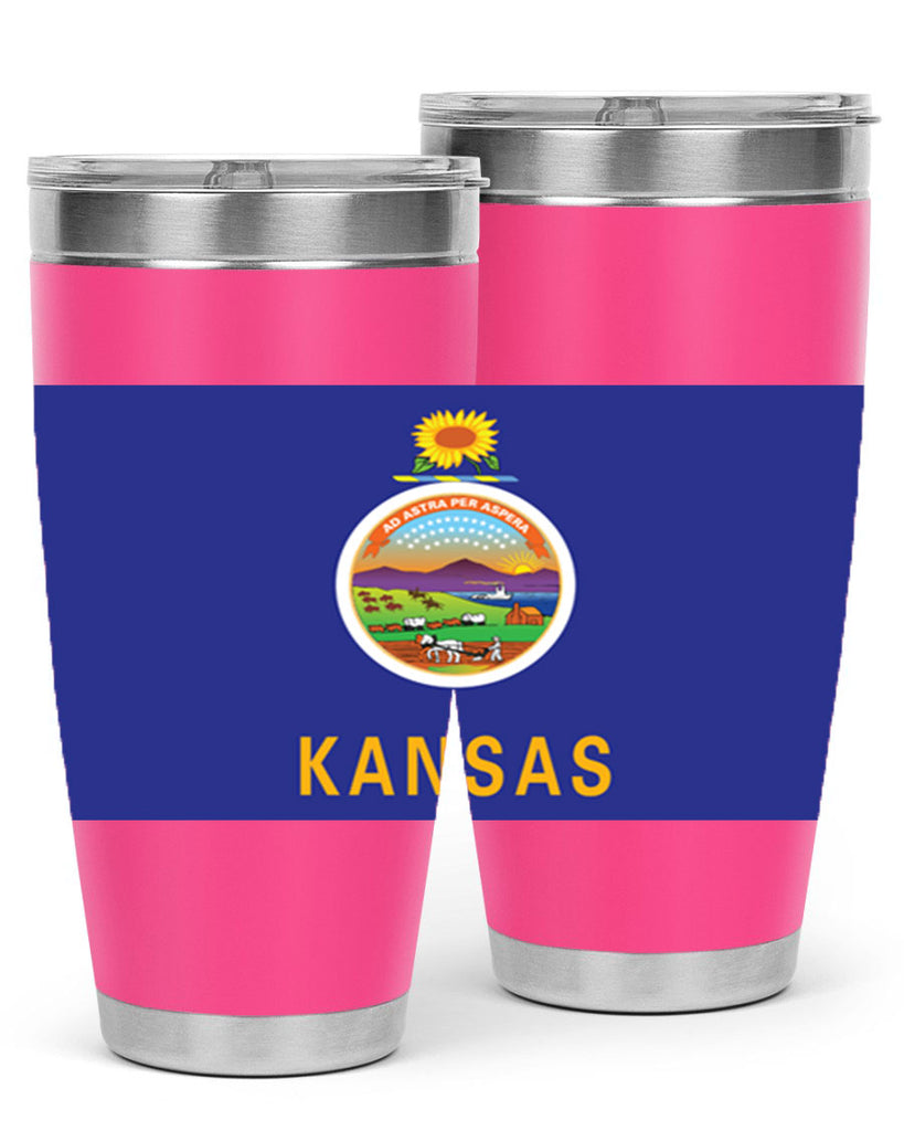 Kansas 36#- Us Flags- Tumbler