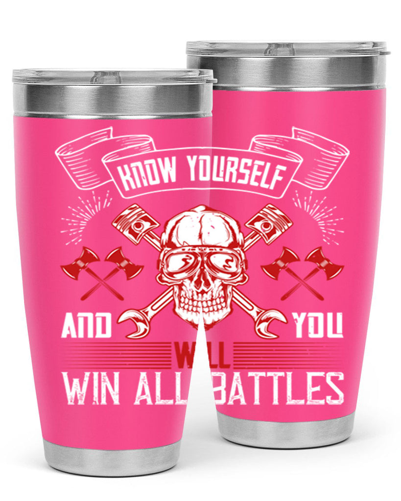 Know yourself and you will win all battles Style 25#- coaching- tumbler