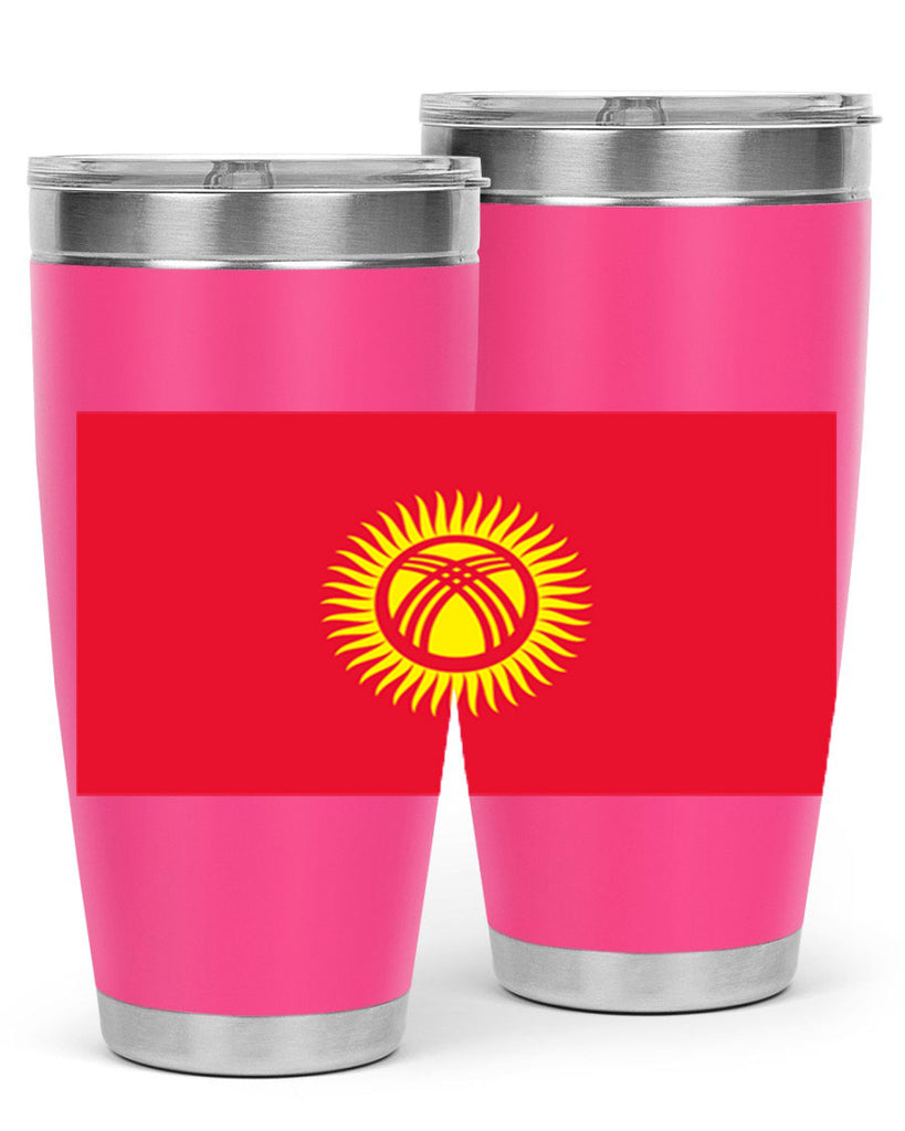 Kyrgyzstan 106#- world flags- Tumbler