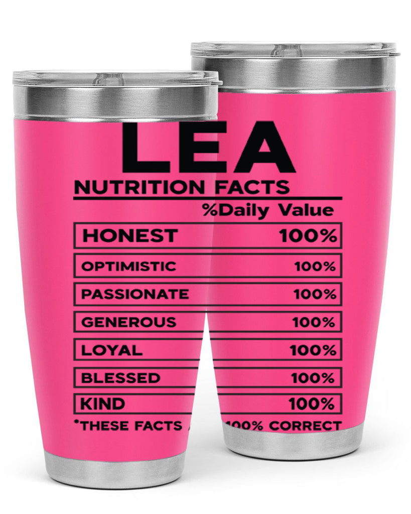 Lea Nutrition Facts 276#- zodiac- Tumbler