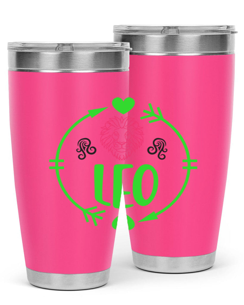 Leo 283#- zodiac- Tumbler