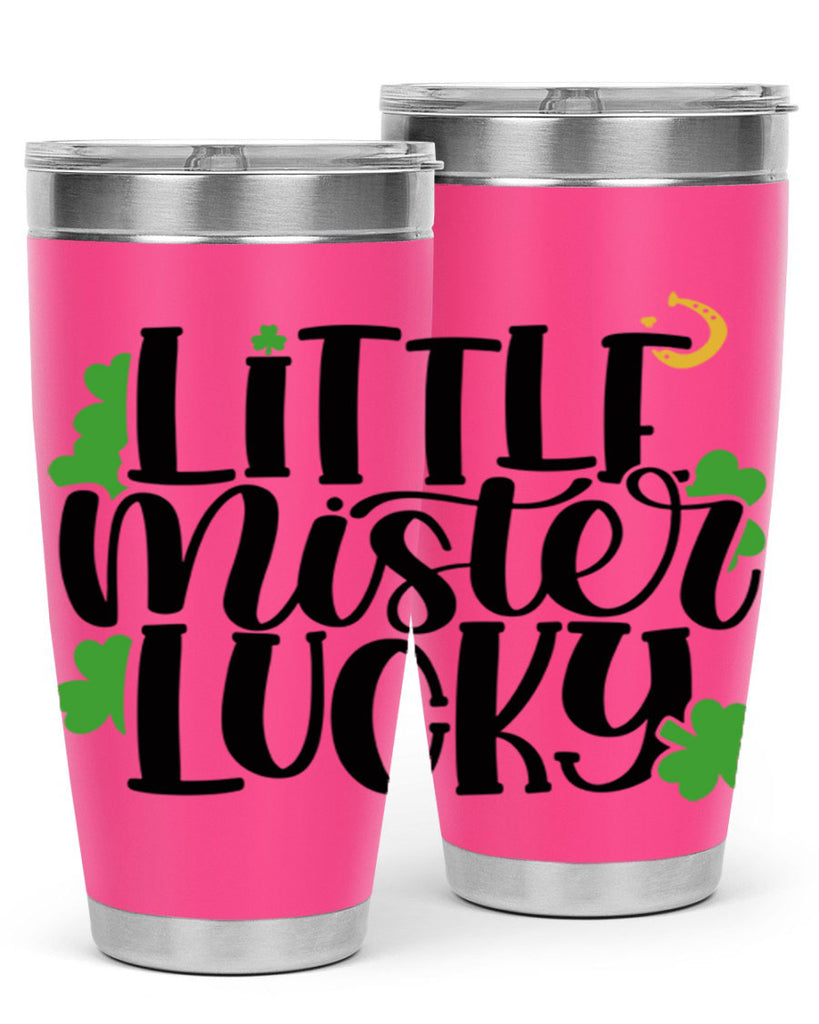 Little Mister Lucky Style 67#- St Patricks Day- Tumbler