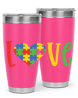 Love Style 30#- autism- Tumbler