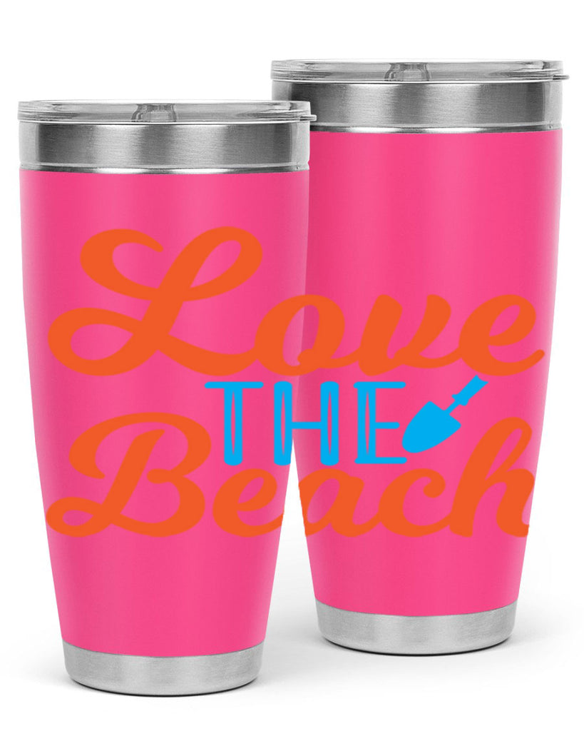 Love The Beach 306#- mermaid- Tumbler