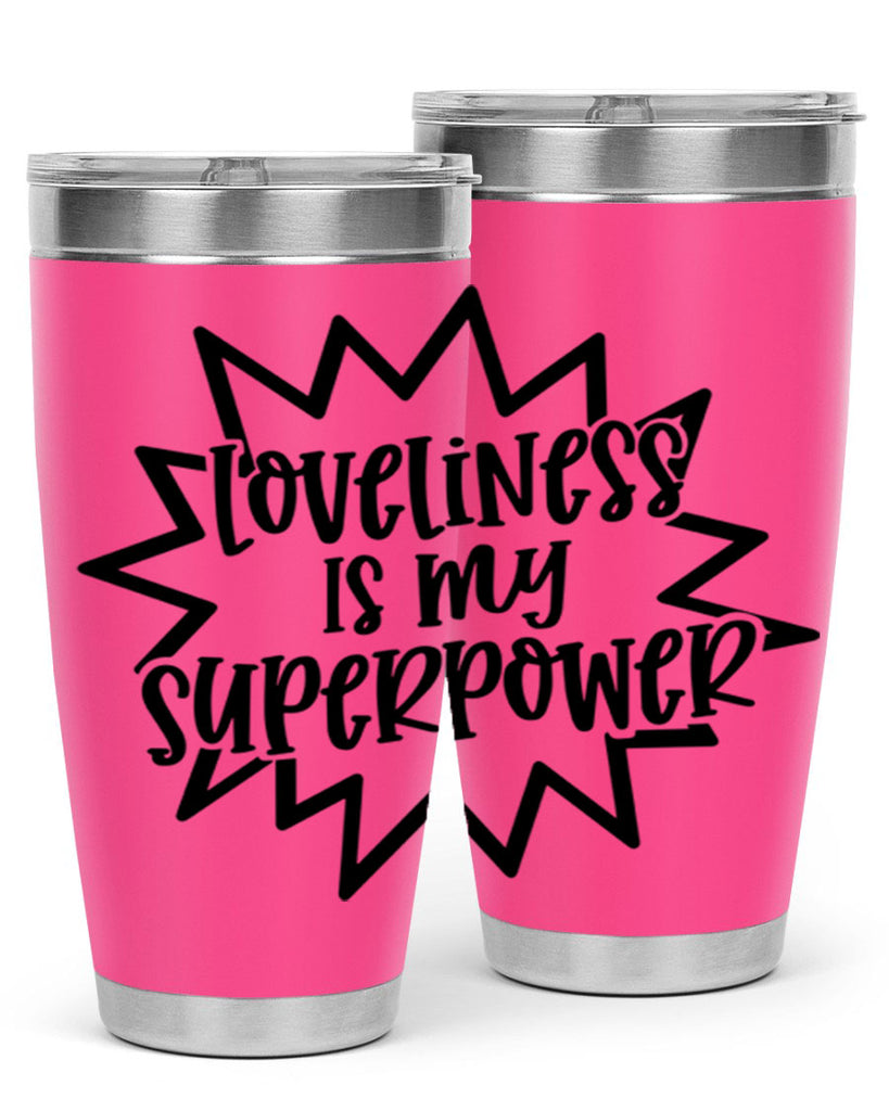 Loveliness Is My Superpower Style 53#- baby- tumbler